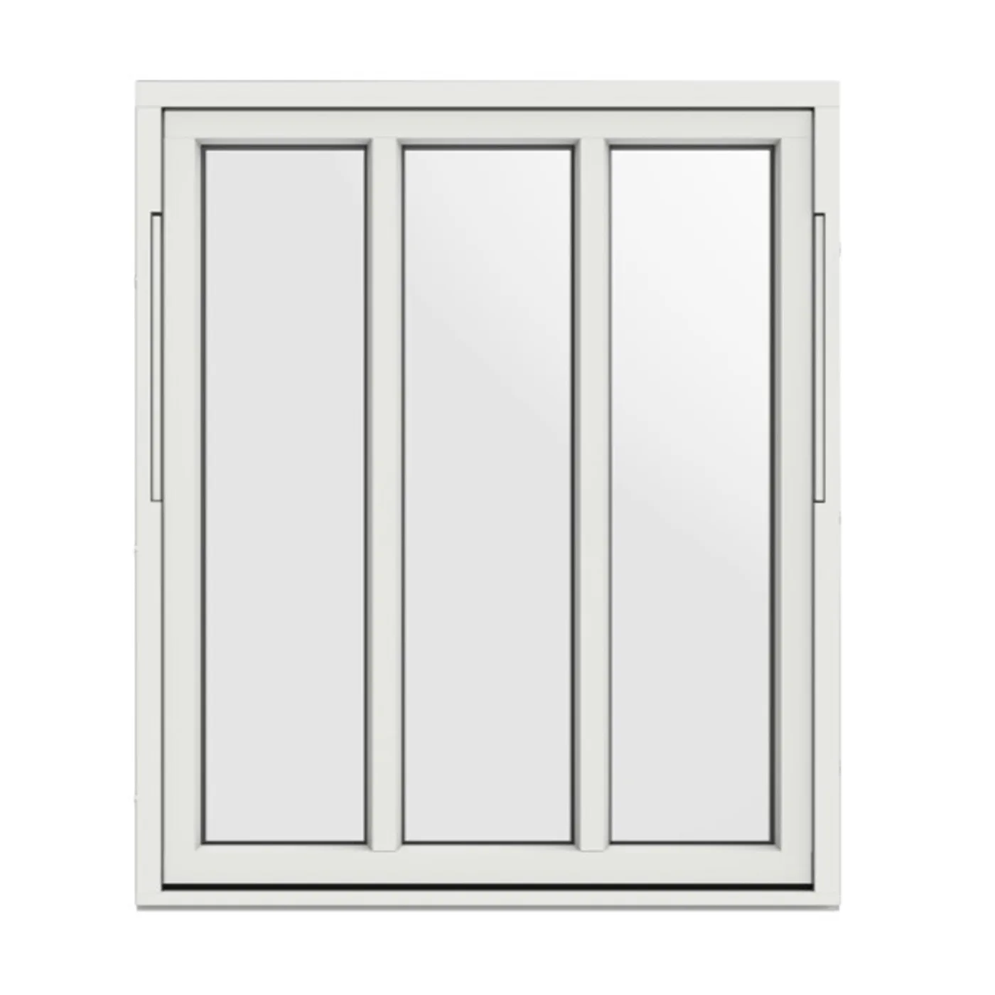 Vridfönster med två glasdelande mittposter — Express