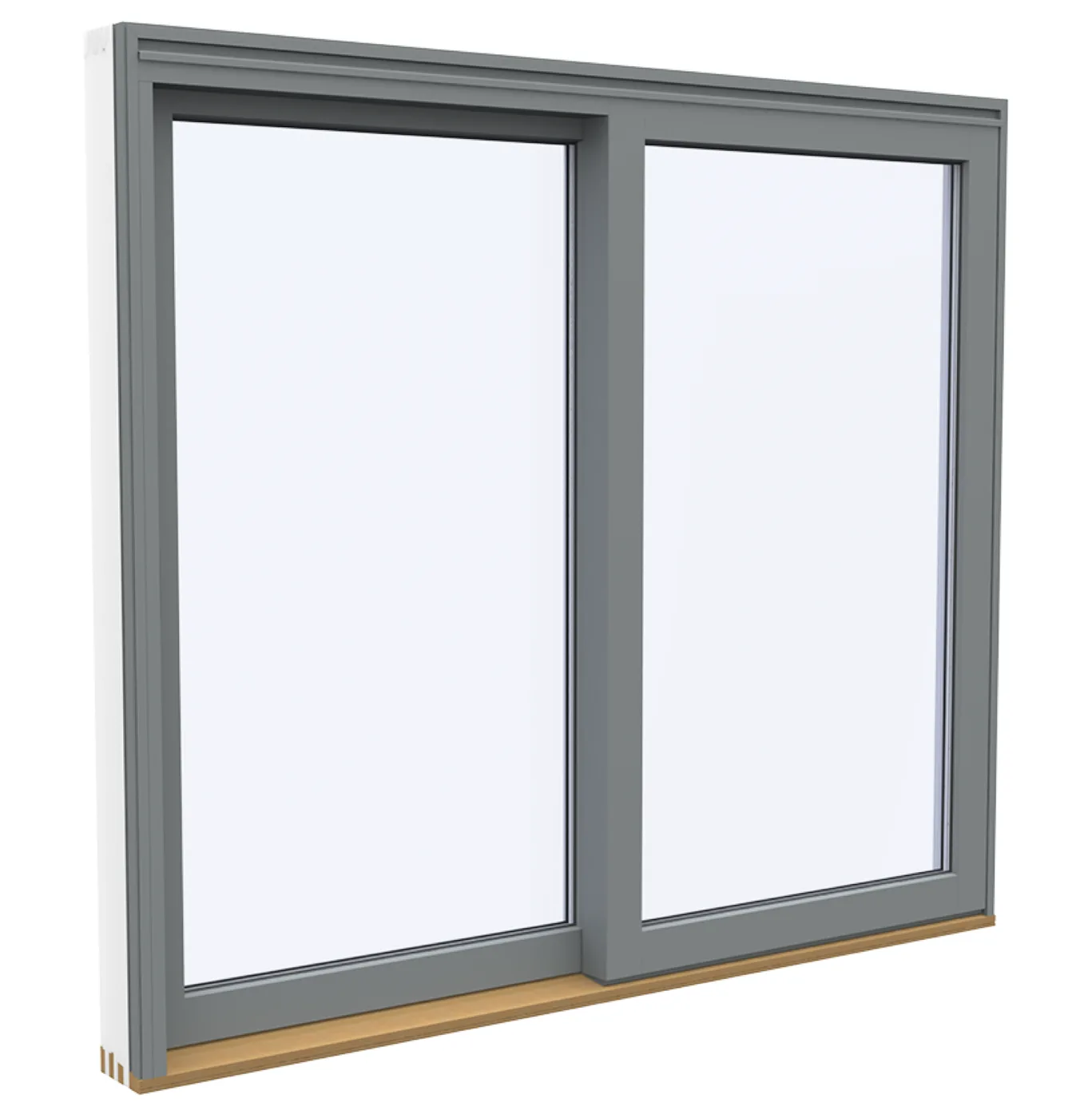 Skjutdörr Enkel, trä/alu — Skjutdörr Classic, Westcoast Windows