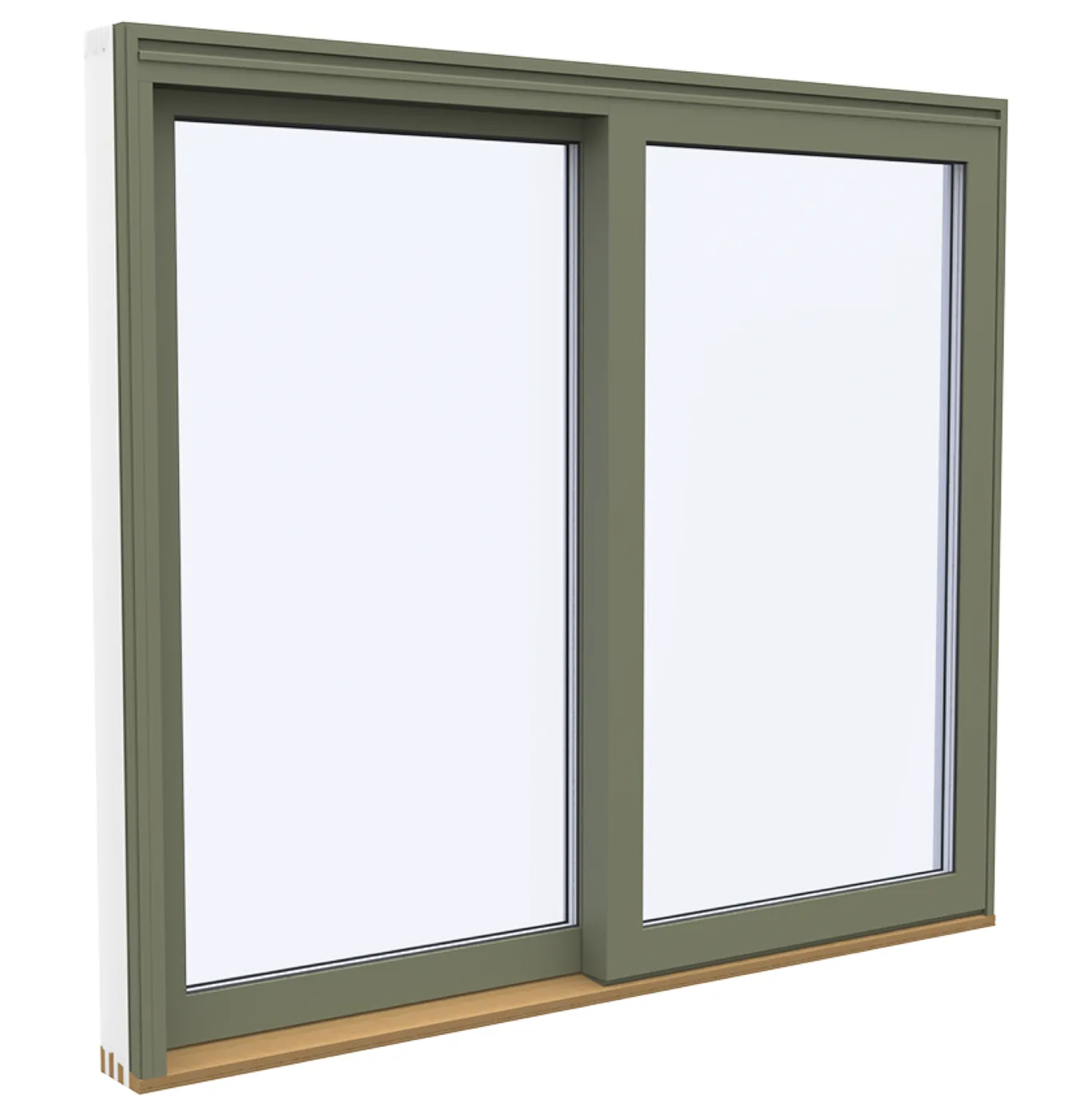 Skjutdörr Enkel, trä/alu — Skjutdörr Design, Westcoast Windows