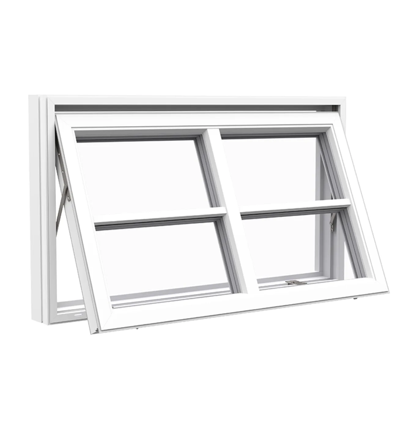 Vridfönster 45, trä/alu — Antik Plus, Westcoast Windows