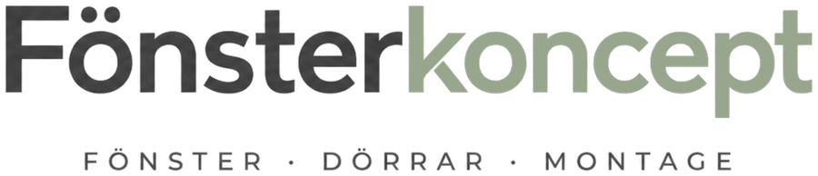 Fönsterkoncept — Fönster · Dörrar · Montage